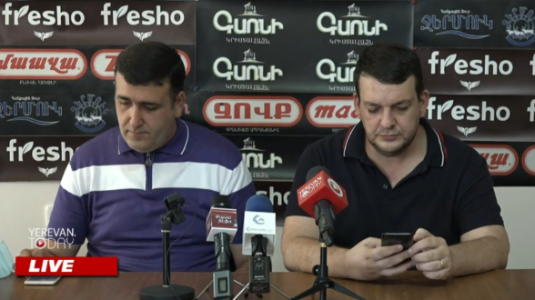Пресс-конференция Тиграна Кочаряна и Нарека Манташяна (видео)